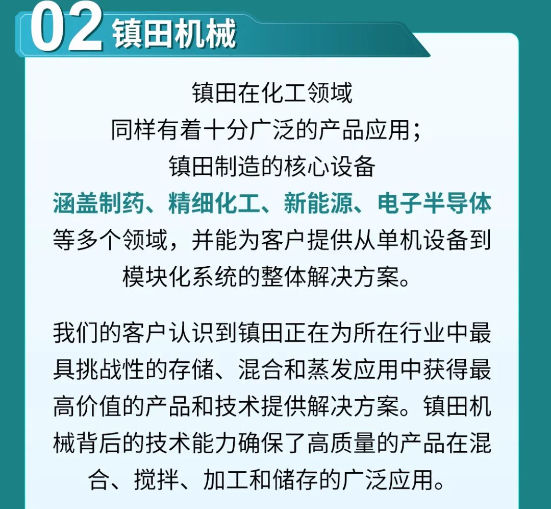 鎮(zhèn)田機(jī)械邀您共赴日本東京化工展覽會INCHEM TOKYO(圖3)